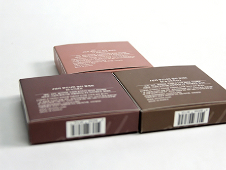 Eyeshadow Paper Box With Viewing Window